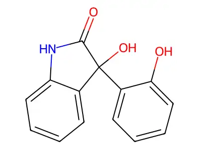 3-hydroxy-3-(2-hydroxyphenyl)-1,3-dihydro-2H-indol-2-one structure