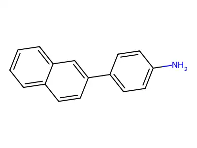 4-(Naphthalen-2-yl)aniline structure