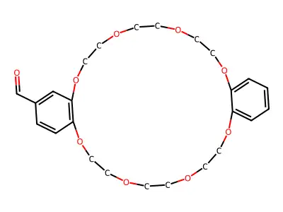 2-Formyldibenzo-24-crown-8 structure