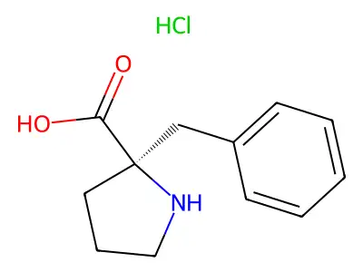 2-Benzyl-L-proline hydrochloride structure
