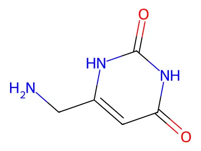 6-(Aminomethyl)pyrimidine-2,4(1H,3H)-dione structure