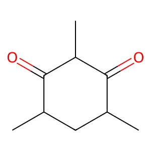 2,4,6-Trimethyl-1,3-cyclohexanedione structure