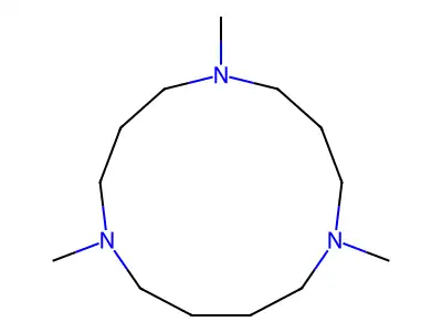 1,5,9-Trimethyl-1,5,9-triazacyclotridecane structure