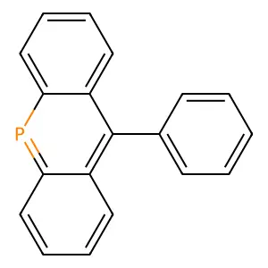 Acridophosphine,10-phenyl- structure