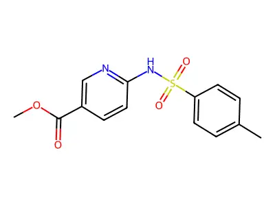 Methyl 6-{[(4-methylphenyl)sulfonyl]imino}-3(1H)-pyridinecarboxylate structure