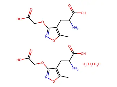 2-Amino-3-(3-(carboxymethoxy)-5-methylisoxazol-4-yl)propionic acid structure