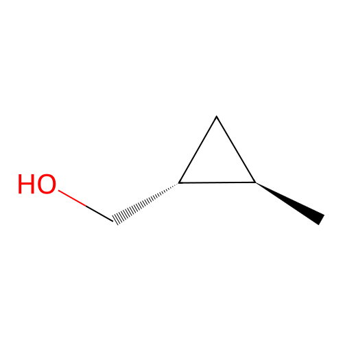 [(1R,2R)-2-methylcyclopropyl]methanol structure