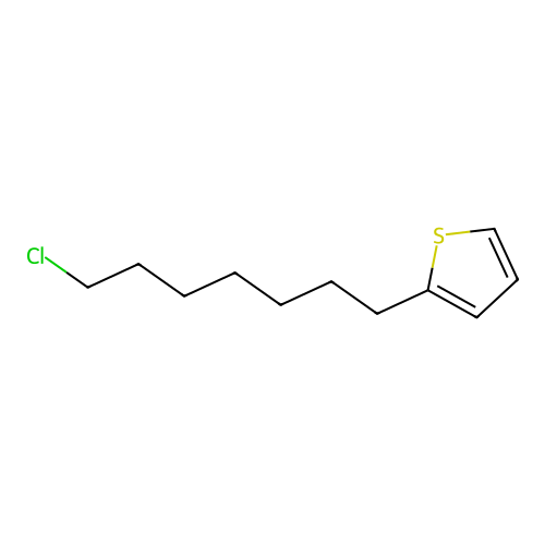 2-(7-Chloroheptyl)thiophene structure