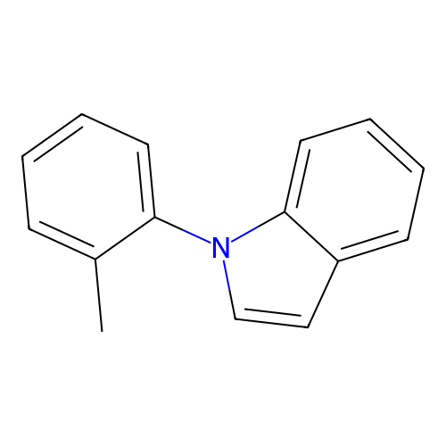 1-(2-Methylphenyl)-1H-indole structure
