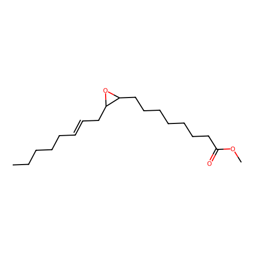 Methyl 3-(2-octenyl)oxiraneoctanoate structure