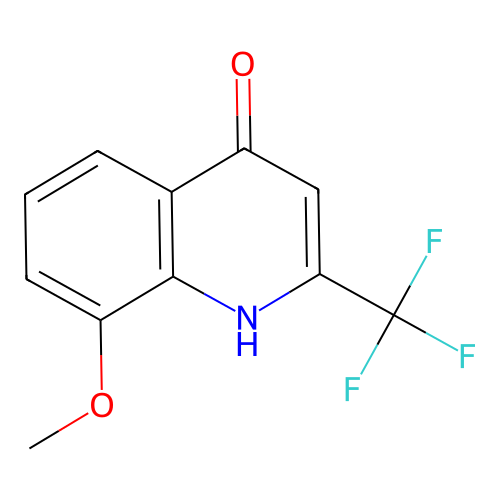 8-Methoxy-2-(trifluoromethyl)quinolin-4(1H)-one structure