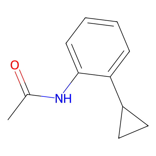 N-(2-cyclopropylphenyl)acetamide structure