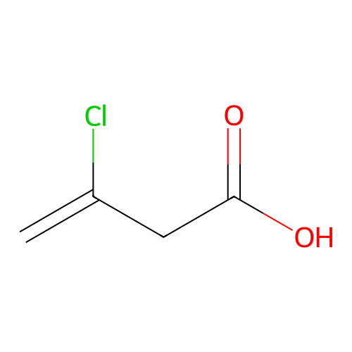 3-Chlorobut-3-enoic acid structure