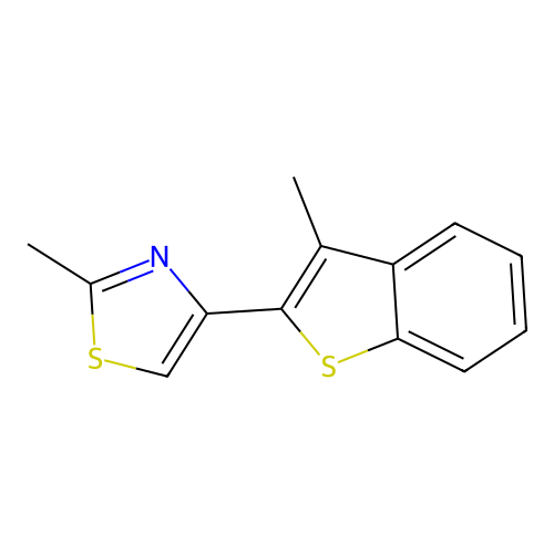 2-Methyl-4-(3-methyl-1-benzothiophen-2-yl)-1,3-thiazole structure