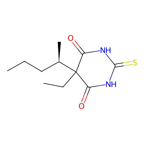 5-Ethyl-5-[(2r)-Pentan-2-Yl]-2-Thioxodihydropyrimidine-4,6(1h,5h)-Dione structure
