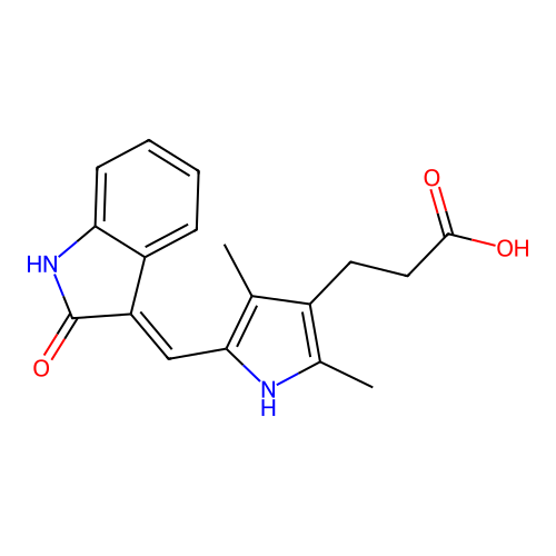 Orantinib structure