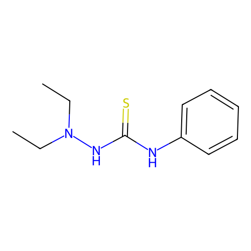 1-(Diethylamino)-3-phenylthiourea structure
