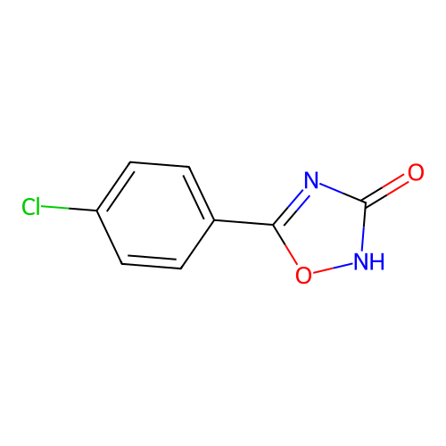 5-(4-Chlorophenyl)-1,2,4-oxadiazol-3-ol structure