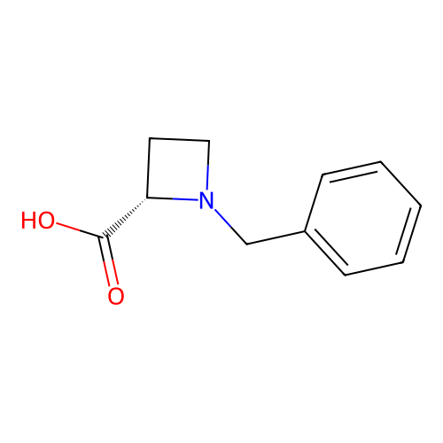 (S)-1-Benzylazetidine-2-carboxylic acid structure