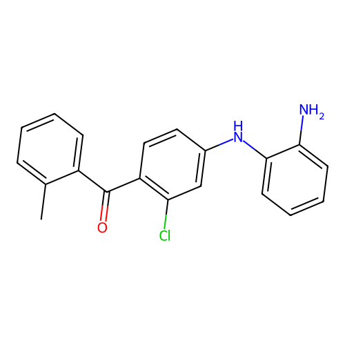 4-(2-Aminophenylamino)-2-chloro-2'-methylbenzophenone structure