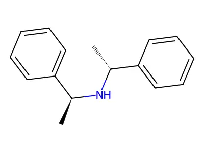 Meso-bis(1-phenylethyl)amine structure