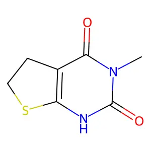 3-Methyl-5,6-dihydrothieno[2,3-d]pyrimidine-2,4(1h,3h)-dione structure