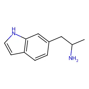 6-(2-Aminopropyl)indole structure