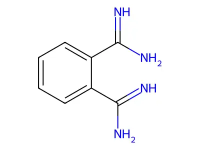 1,2-Diamidinobenzene structure