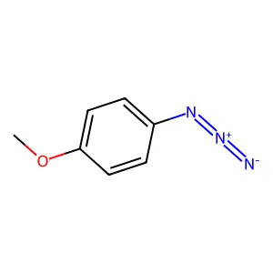1-Azido-4-methoxybenzene structure