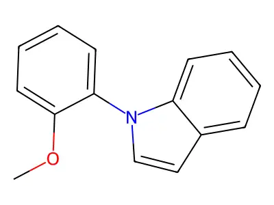 1-(2-Methoxyphenyl)-1H-indole structure