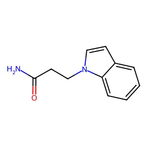 1H-吲哚-1-丙酰胺 structure