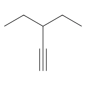 3-Ethylpent-1-yne structure