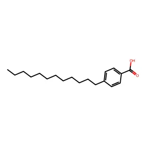 4-十二烷基苯甲酸 structure