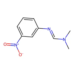 Methanimidamide, N,N-dimethyl-N'-(3-nitrophenyl)- structure