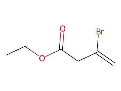 2-(Bromomethyl)acrylic acid ethyl ester structure