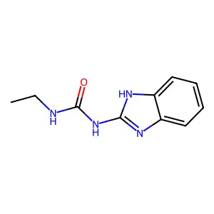 urea, N-1H-benzimidazol-2-yl-N'-ethyl- structure