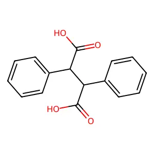 (2S,3S)-2,3-diphenylbutanedioic acid structure
