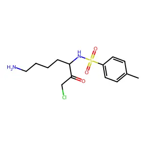 N-α-对甲苯磺酰-L-赖氨酸氯甲基酮 structure