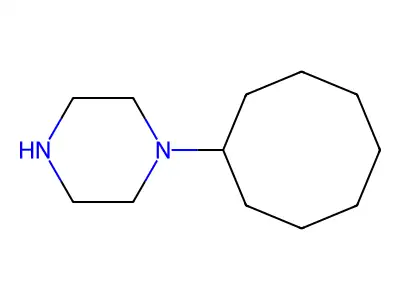 1-Cyclooctylpiperazine structure