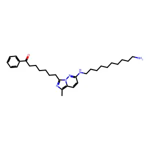 1-(5-Ethyl-5-nitro-2-oxido-1,3,2-dioxaphosphinan-2-yl)aziridine structure