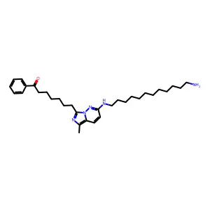 1-(5-Ethyl-5-nitro-2-oxido-1,3,2-dioxaphosphinan-2-yl)-2-methylaziridine structure