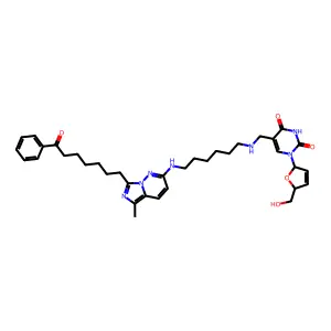 2-Ethyl-1-(5-ethyl-5-nitro-2-oxido-1,3,2-dioxaphosphinan-2-yl)aziridine structure