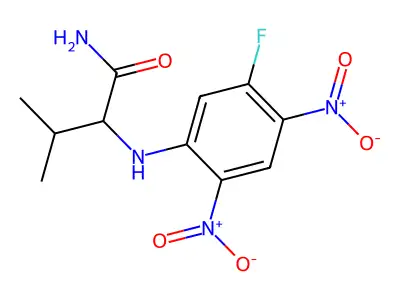 N(alpha)-(2 4-Dinitro-5-fluorophenyl)- structure