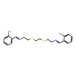 1,8-diamino-3,6-dithiooctane structure