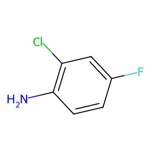 2-氯-4-氟苯胺 structure