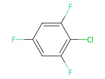 1-Chloro-2,4,6-trifluorobenzene structure
