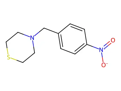 4-(4-Nitrobenzyl)thiomorpholine structure