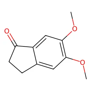 5,6-Dimethoxy-1-indanone structure