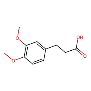 3-(3,4-Dimethoxyphenyl)propionic acid structure