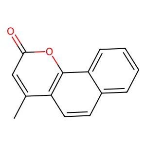 4-Methyl-2H-benzo[h]chromen-2-one structure
